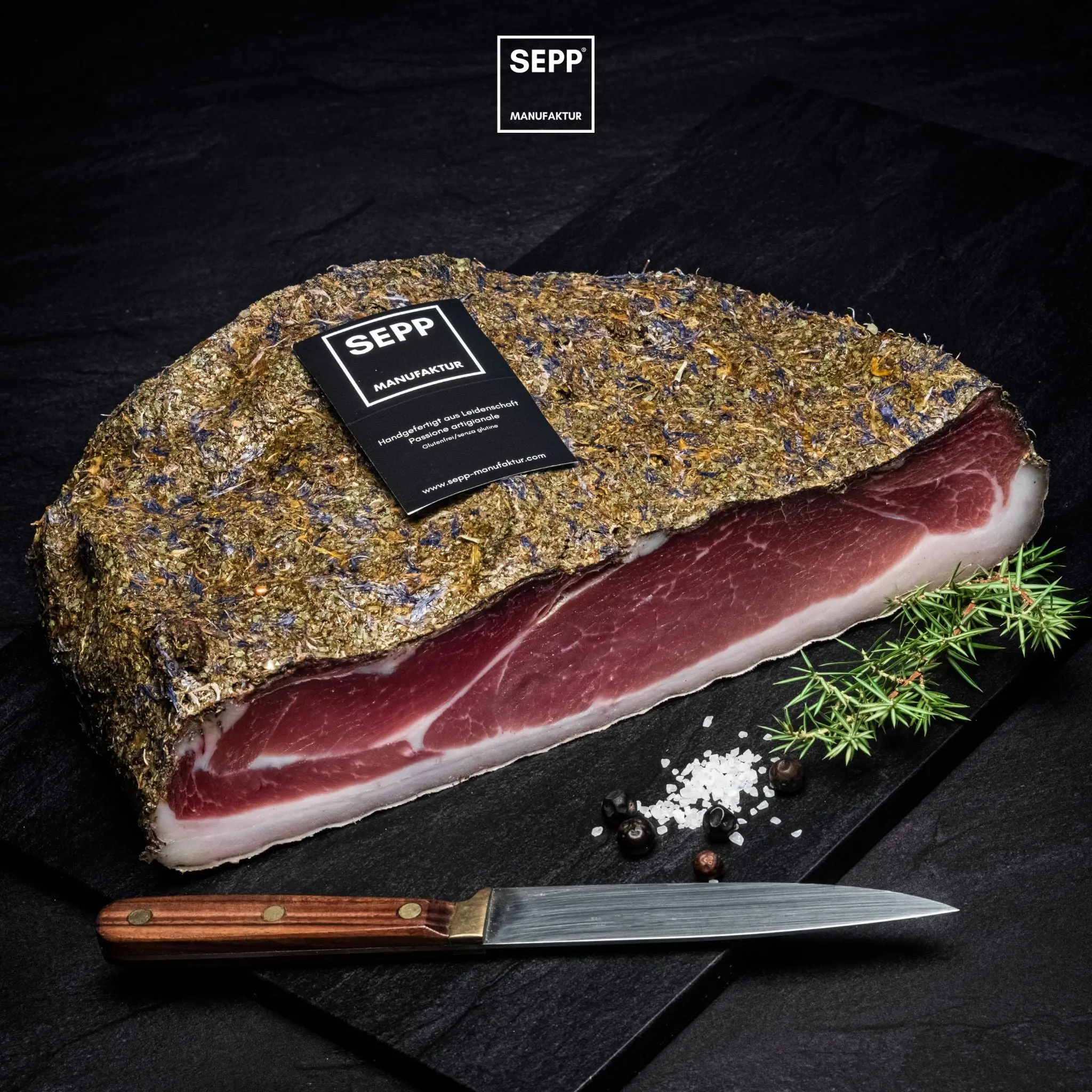 SEPP' Kräuterspeck - 'Die Halbe Hamme' - Premium