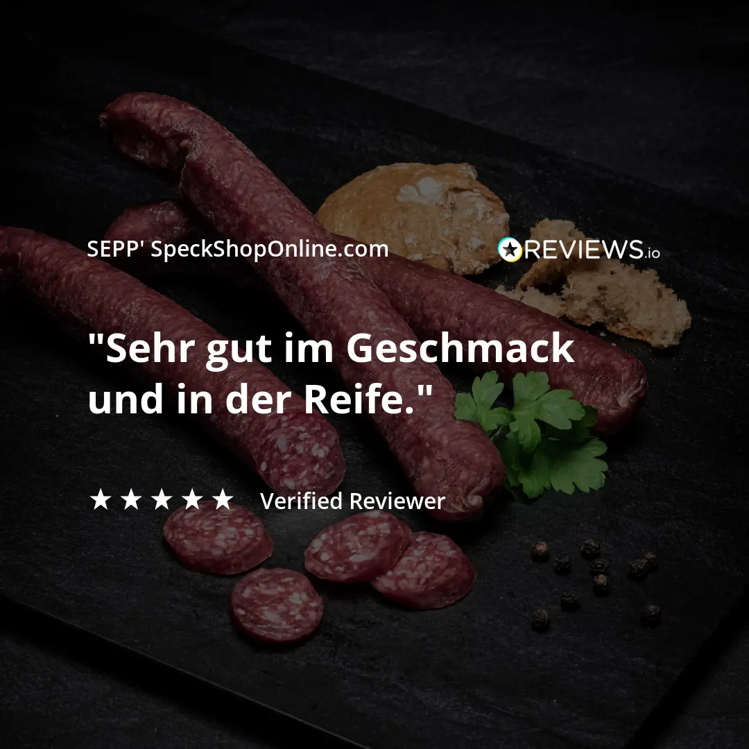 SEPP' Rind-Kaminwurzen - Viele Proteine & Extra mager (3 Stk.) - Image 2