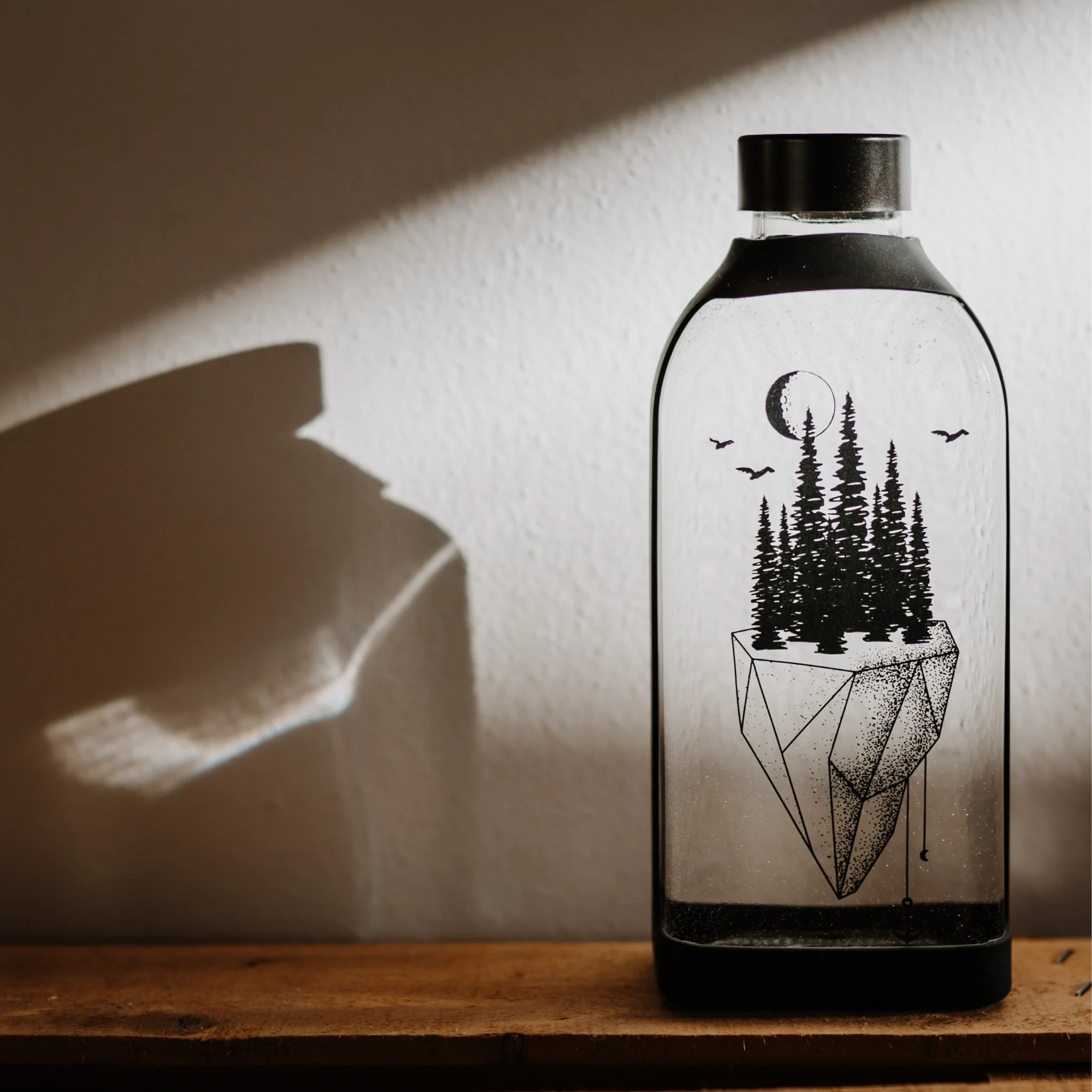 SEPP' x Feinsam - Flache Trinkflasche aus Glas *NEU* - Image 6